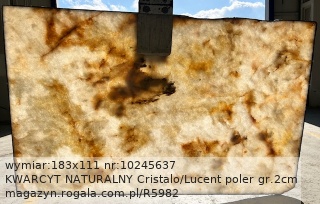 KWARCYT NATURALNY Cristalo/Lucent