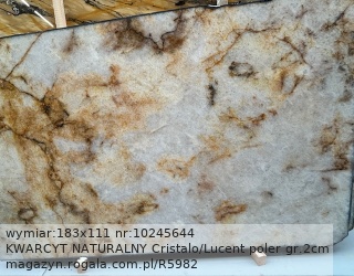 KWARCYT NATURALNY Cristalo/Lucent