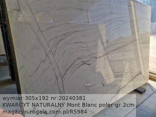 KWARCYT NATURALNY Mont Blanc