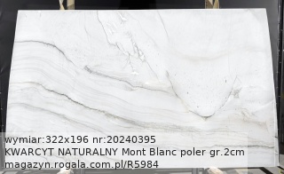 KWARCYT NATURALNY Mont Blanc