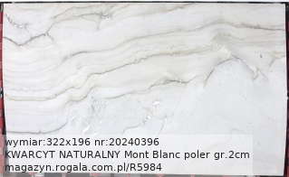 KWARCYT NATURALNY Mont Blanc