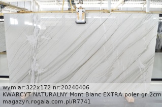 KWARCYT NATURALNY Mont Blanc EXTRA