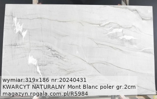 KWARCYT NATURALNY Mont Blanc