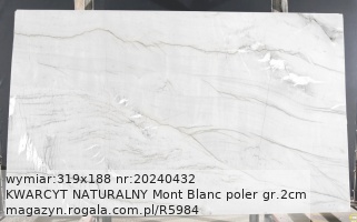 KWARCYT NATURALNY Mont Blanc