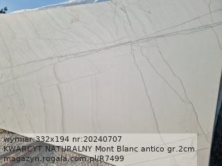 KWARCYT NATURALNY Mont Blanc