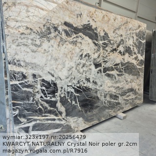 KWARCYT NATURALNY Crystal Noir