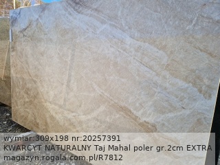 KWARCYT NATURALNY Taj Mahal EXTRA