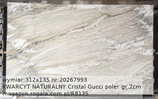 KWARCYT NATURALNY Cristal Gucci