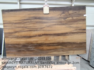 KWARCYT NATURALNY Sandalus
