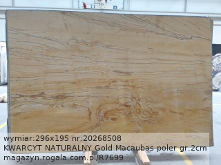 KWARCYT NATURALNY Gold Macaubas