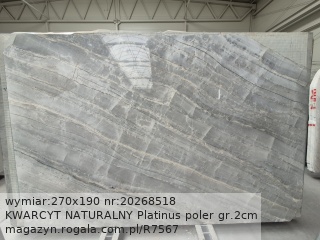 KWARCYT NATURALNY Platinus