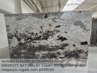 KWARCYT NATURALNY Copen White